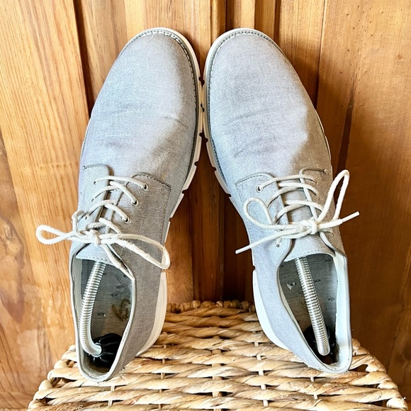 GBX Haste Men’s Oxford Gray Causal Dress Lace Up Shoes Size 10.5 - Picture 9 of 12